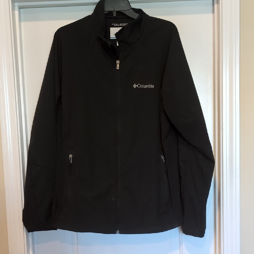 Columbia Black Full-Zip Jacket